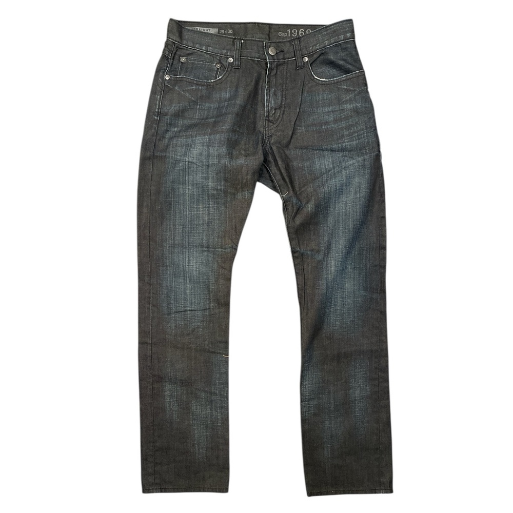 Gap 1969 Men’s 29x30 Straight Jeans Dark Wash Stretch Denim